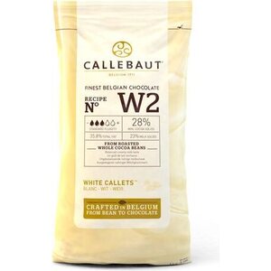 Callebaut Chocolate Callets N° W2 valkosuklaa 1 kg