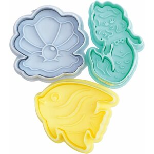 Scrapcooking Painomuotti Merenneito 3 kpl/pkt