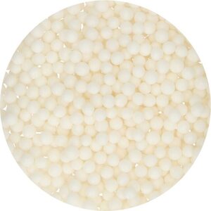 FunCakes Soft Pearls Medium White 60 g