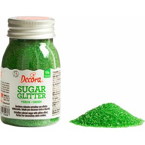 Decora Värisokeri vihreä 100 g
