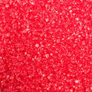 Decora GLITTERED	SUGAR	RED	100	G