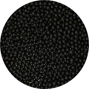 FunCakes sokerihelmi medium kiiltävä musta 80 g