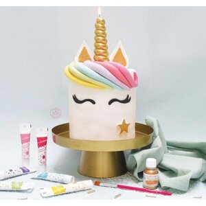 Scrapcooking Unicorn Horn Candle Gold