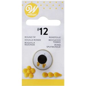 Wilton Decorating Tip #012 Round Carded