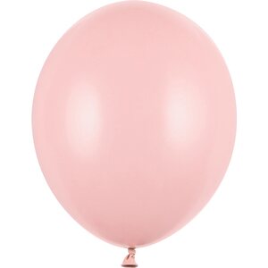 Strong Balloons 30cm, Pastel Pale Pink: 1pkt/100pc.