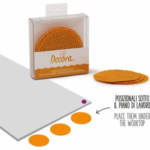 Decora Liukuestepala Ø 9 cm 10 kpl/pkt
