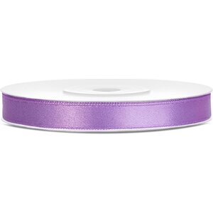 Satin Ribbon, lavender, 6mm/25m