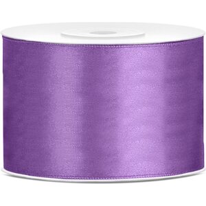 Satin Ribbon, lavender, 50mm/25m
