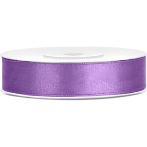 Satin Ribbon, lavender, 12mm/25m