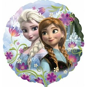 Frozen Anna Ja Elsa, tavallinen foliopallo