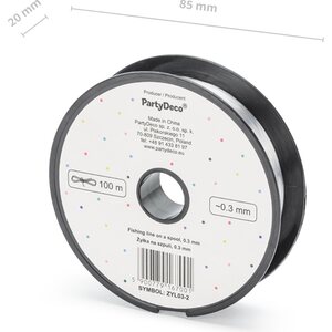 Fishing line on a spool, 0.3 mm