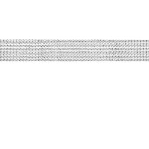 Strass tape, silver, 4x900cm