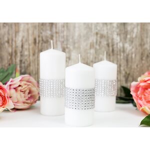 Strass tape, silver, 4x900cm