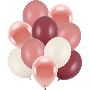 Latex balloons set, mix: 1pkt/10pc.