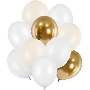 Latex balloons set, mix: 1pkt/10pc.