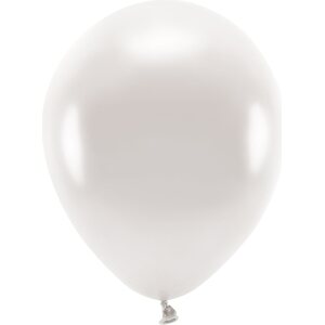 Eco Balloons 30cm metallic, pearl: 1pkt/10pc.