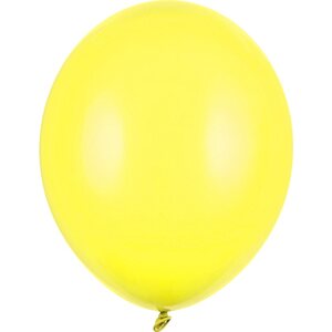 Strong Balloons 30cm, Pastel Lemon Zest: 1pkt/10pc.