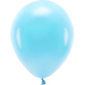 Eco Balloons 30cm pastel, light blue: 1pkt/10pc.