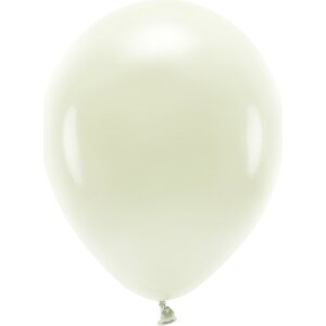 Eco-ilmapallo 30 cm cream 10 kpl/pkt