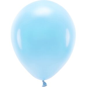 Eco Balloons 30cm pastel, sky-blue: 1pkt/10pc.