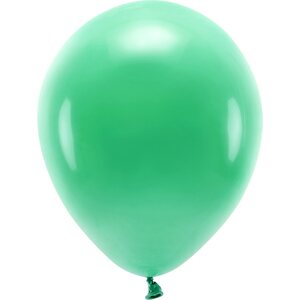 Eco Balloons 30cm pastel, green: 1pkt/10pc.