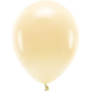 Eco Balloons 30cm pastel, light peach: 1pkt/10pc.