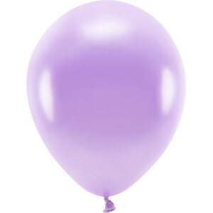 Eco-ilmapallo 30 cm metallinhohto lavender 10 kpl/pkt