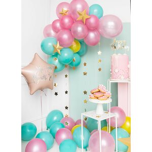 Eco-ilmapallo 30 cm metallinhohto dark mint 10 kpl/pkt