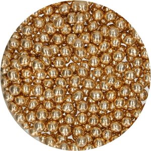 FunCakes Rapeat suklaahelmet Metallinen kulta 60g