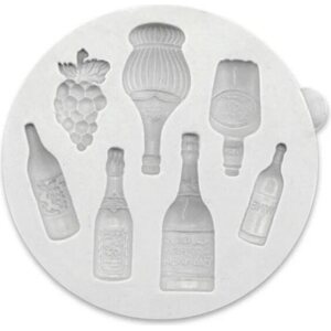Katy Sue Katy Sue Silicone Mould - Miniature Bottles Mixed