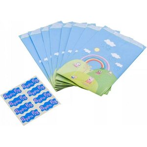 Dr. Oetker Dr. Oetker Peppa Pig - Paper gift bags and stickers pc/8