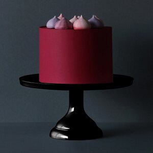 A Little Lovely Company Cake Stand Small Black