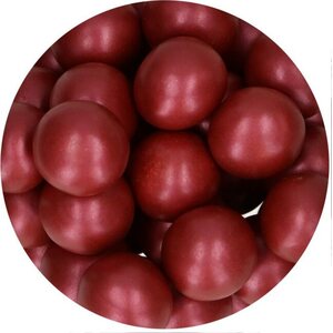 FunCakes FunCakes Choco Crispy Balls - Shiny Bordeaux 130g