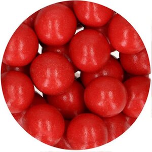 FunCakes FunCakes Choco Crispy Balls - Pearl Red 130g