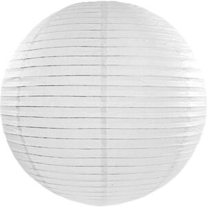 Paper lantern, white, 45cm