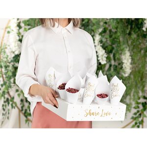 Confetti cone stand, mix 1ctn/10pkt
