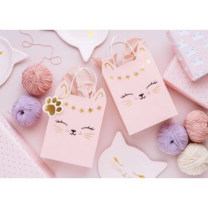 Cat Gift Bag, mix, 18 x 10,5 x 27,5 cm