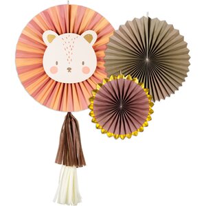 Seinäruusukkeet Leo värisekoitus 26-43 cm 3 kpl