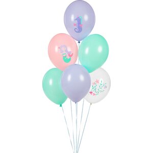 Balloons 30 cm, Sea World, mix 1pkt/6pc.
