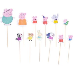 Dr. Oetker Dr. Oetker Peppa Pig and Friends - Cupcake Toppers pc/24