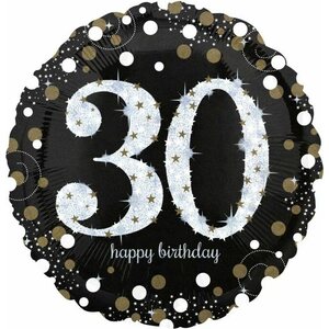 Happy Birthday 30 foliopallo