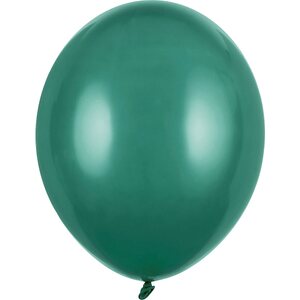 Strong Balloons 30 cm, Pastel Bottle Green: 1pkt/10pc.
