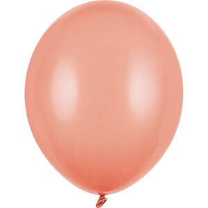 Strong Balloons 30 cm, Pastel Peach: 1pkt/10pc.