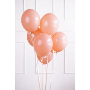 Strong Balloons 30 cm, Pastel Peach: 1pkt/10pc.