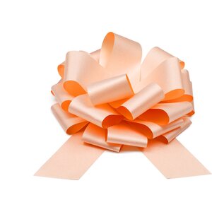 DIY decorative bow, pale powder pink, 30 cm