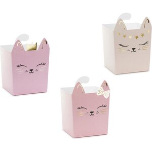 Cat Snack Boxes, Mixed: 1pkt/3pc.