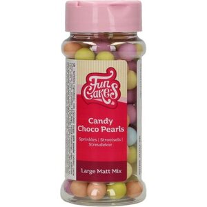 FunCakes Candy Choco Pearls Large Matt Mix 70 g
