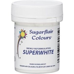 Sugarflair Superwhite Icing Whitener 20g