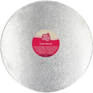 FunCakes Cake Board Round Ø33 cm Silver