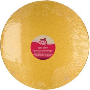 FunCakes Cake Drum Round Ø35,5 cm Gold